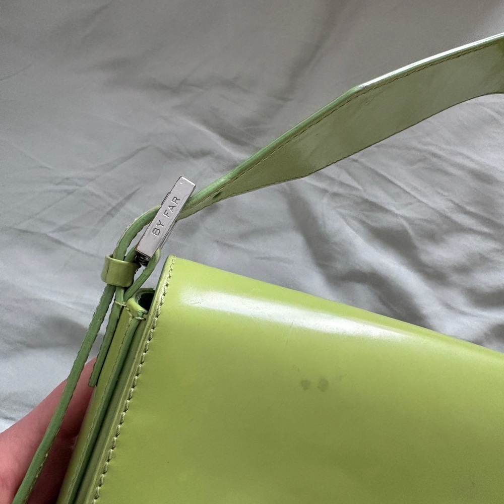 By Far Lime Green Shoulder Bag - Picture 3 of 3